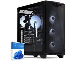Sedatech Pro Gaming PC ATX ARGB • AMD Ryzen 7 7700X 8x 4.5GHz • Radeon RX 9070 XT • 32Gb DDR5 • 2Tb SSD M.2 • WiFi • Bluetooth, USB C • Windows 11 • Desktop computer