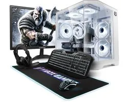 Vibox Gaming PC Set - Intel i7 12700KF - RTX 5060 Ti - 16GB RAM - 1TB SSD - Windows 11 - WiFi 6 + Bluetooth 5.4 - 23" Monitor + Accessoires
