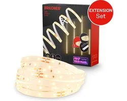 Briloner Pimp your Panel - Kit d'extension LED Strip 2,6m - 8019147 - Kit d'extension WW - Pimp your Panel - Peut être raccourci - Autocollant - Extensible - 262,5 x 1 cm