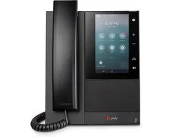 Poly CCX 505 Business Media Phone met ondersteuning voor Open SIP en PoE
