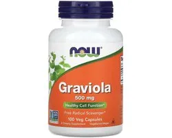 NOW Foods, Graviola, 500 mg, 100 plantaardige capsules