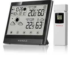 Kienzle Weerstation - TempTrend Neo - Thermo-, Hygrometer - Zwart