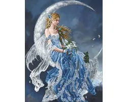 DIAMOND DOTZ Wind Moon - Diamond Painting - 68x52 cm