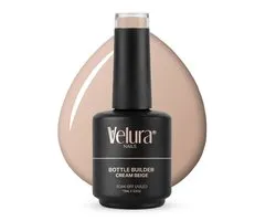 Velura® BIAB - Gel de construction en flacon - Beige crème 15 ml - Gel de construction liquide - Ongles en gel BIAB - Adhérence flexible et diméthicone - Sans HEMA ni TPO