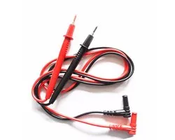 Qatrixx Professioneel Universeel Kabelsetje Voor Multimeter - Meetpen - Multimeter Kabelset - Multimeter Kabel - Test kabels Voor Multimeters - haaks - 0,90 meter