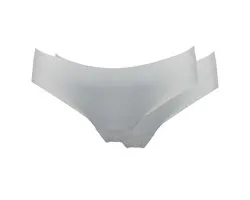 MAGIC Bodyfashion Dream Invisibles Thong 2pack - Snow White - Maat L
