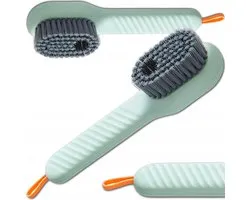 Sneaker Shine Master Green - Brosse à chaussures - Cleaner pour baskets - Nettoyage de baskets - Nettoyage de chaussures - Cirage à Chaussures pour femmes - Cirage à chaussures - Brosse à chaussures multifonctionnelle