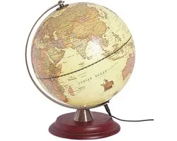 Beliani VESPUCCI - Globe - Jaune - Matière synthétique