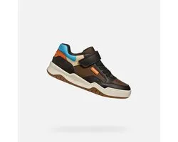 Baskets GEOX PERTH GARÇON - MARRON/BLEU CLAIR - Taille 34