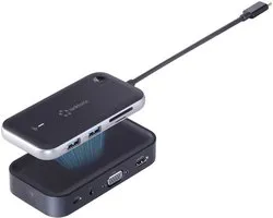 Renkforce RF-HUB-810 USB-C dockingstation Geschikt voor merk (dockingstation): Universeel Draadloze beeldoverdracht, Ge