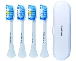 4x Vitammy Onyx Platinum Pearl+ Opzetborstels + Etui - Premium Kwaliteit