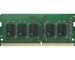 Synology 4GB DDR4 ECC SODIMM Werkgeheugen, DDR4 hoofdgeheugen, ECC ongebufferde SODIMM, capaciteit 4 GB,Voor Synology DS925+