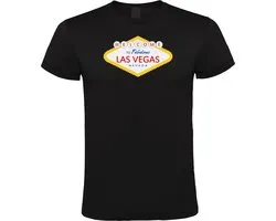 Welcome to Las Vegas - Unisex T-Shirt - S - Zwart