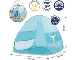 LUDI-PISCINE MULTIFONCTIONNELLE DASH - Tente UV Pop-up