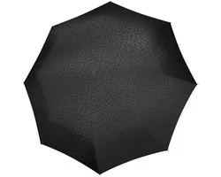 Omgoods - Pocket Classic Paraplu - 24 cm - Zwart met Hot Print