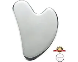 Demiracle RVS Gua Sha – Metaal – Gua Sha – Onbreekbaar – Gezichtsmassage – Ontspanning – Jade Roller