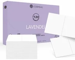 Cosmeau Bandes 120 Lavages Détergent à Lessive Lavande Feuilles de Lessive Feuilles de Lessive Eco Bandes de Lessive - Sans Plastique Bio Eco