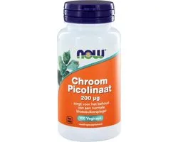 Now Foods - Chroom Picolinaat - 100 Vegicaps