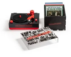 Crosley - The Rolling Stones - Mini Platenspeler - inclusief zes 3" singles met bewaarkrat.