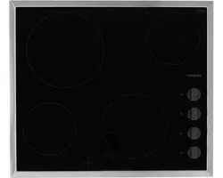 Siemens iQ100, Keramische kookplaat 60 cm, draaiknoppen, vlaklijst
