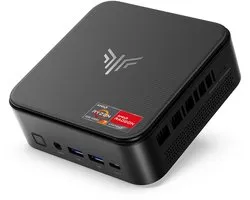 Mini PC NiPoGi E3B - AMD Ryzen 5 7530U (6C/12T, jusqu'à 4.5GHz) - 16 Go RAM 512 Go SSD - Ordinateur de bureau polyvalent - Windows 11 Pro - Triple 4K@60Hz - Wi-Fi 6 - BT 5.2