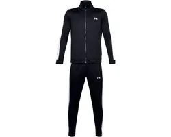 Under Armour UA Rival Knit Track Suit-BLK Heren Trainingspak - Zwart - Wit