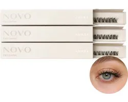 Novo Fast Lashes - Amara 10 & 12 & 14mm - Diy Cluster Lashes - Extensions de cils - Faux cils