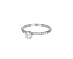 Fame Queen ring, zilverkleurig