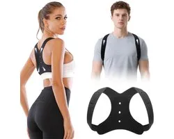 Posture Corrector for Men & Women, Adjustable Back Correction and Back Support - Breathable Posture Correction Belt for A Straight Back, Under Clothes Portable (Medium)
