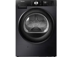 Hisense 3S Serie DH3S902BB3 - Warmtepomp droogkast - 9kg - ConnectLife - Trommelverlichting - AutoDry - Quick Dry - Allergy Care