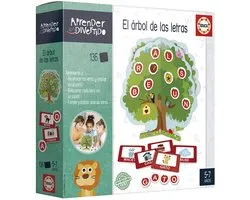 Educa Het Educatieve Spel El Arbol De Las Letras Transparant Kinderen