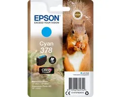 Epson Squirrel Singlepack Cyan 378 Claria Photo HD Ink