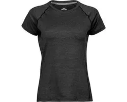 Tee Jays - Women´s CoolDry Tee - Black Melange - XL