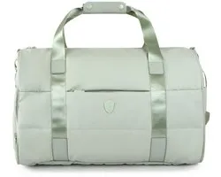 HEYS reistas The Puffer Duffel Bag Sage Green mintgroen