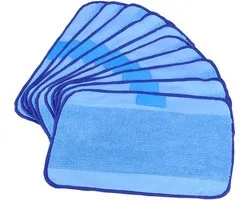 BukkitBow - 10 Microvezel doeken - Vervangbare Doeken voor iRobot Braava - 4200/5200/5200C/380/380T - 10 Stuks