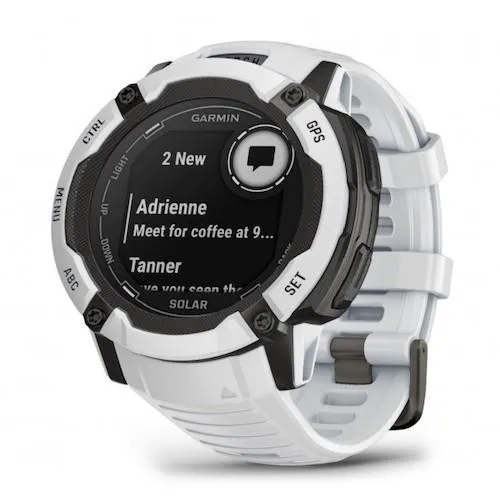 Garmin Instinct 2X Solar Rugged GPS Smartwatch Sports Watch - Whitestone