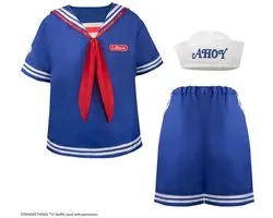 Stranger Things: Scoops Ahoy Steve Costume Size S/M