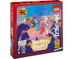Asmodee LEGO Ninjago bordspel Destiny's Bounty avontuur 8+ jaar.