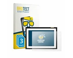 BROTECT - Screenprotector voor Nixplay Klassischer 10.1" HD-Touchscreen - Folie Beschermfolie Beschermglas matte 3 Stuks