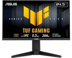 ASUS TUF Gaming VG259QL5A - Écran de Gaming IPS FHD Fast - 200 Hz - 0,3 ms - Compatible G-Sync - 25 pouces