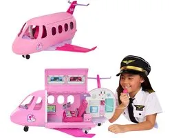 Avion de rêve Barbie Dreamland - Avec fonction microphone et son