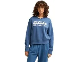 Billabong Surfing In Town Sweatshirt Blauw XS Vrouw