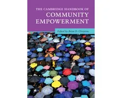 Cambridge Handbooks in Psychology-The Cambridge Handbook of Community Empowerment