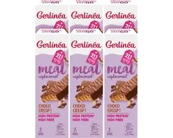 Gerlinéa Maaltijdvervanger - Afslankreep - Choco Crisp - 6 x 116 g