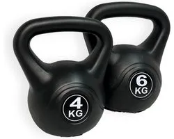 Padisport Kettlebell Set 4 En 6 Kg - Kettlebell Set - Kettlebell 4 Kg - Kettlebell 6 Kg - Kettlebell - Kettlebells - Fitness Gewichten Kettlebell