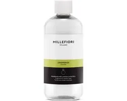 Millefiori Katalytische Geurlamp - Navulling voor Geurbrander 500 ml Lemon Grass