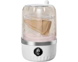 Mini Wasmachine - Compact Wassen - Kleine Was - Stille Werking - 1 Liter - Wit