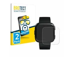 BROTECT - Screenprotector voor Fitbit Versa / Lite / Special Edition - Folie Beschermfolie transparant 2 Stuks