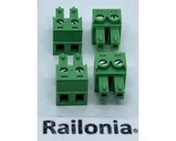 4x Trafo stekker voor Märklin ( 60032 en 60052 ) vergelijkbaar met Refr. E610662