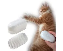 Brosse à chat - Peigne à chat - 1 pièce - Respectueux des animaux de compagnie - Peigne à chat - Brosse pour animaux - Douce brosse à chat - Convient aux chats sensibles - Confortable - Brosse de nettoyage